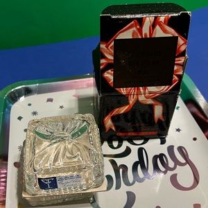 New Jewelry Treasure Box “Bow Ribbon” Collectors Crystal Galleries by Fairfield
